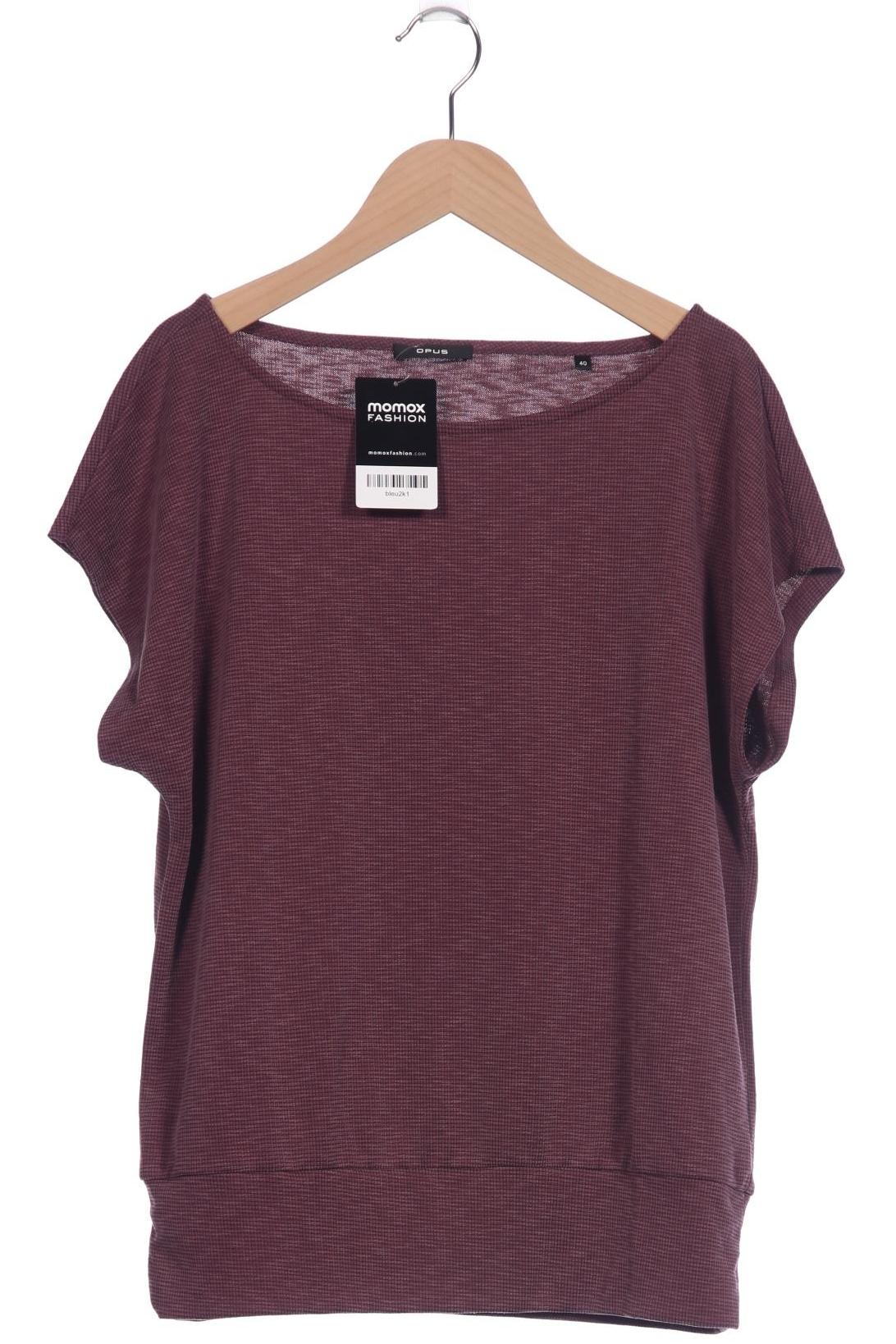 

Opus Damen T-Shirt, bordeaux, Gr. 40