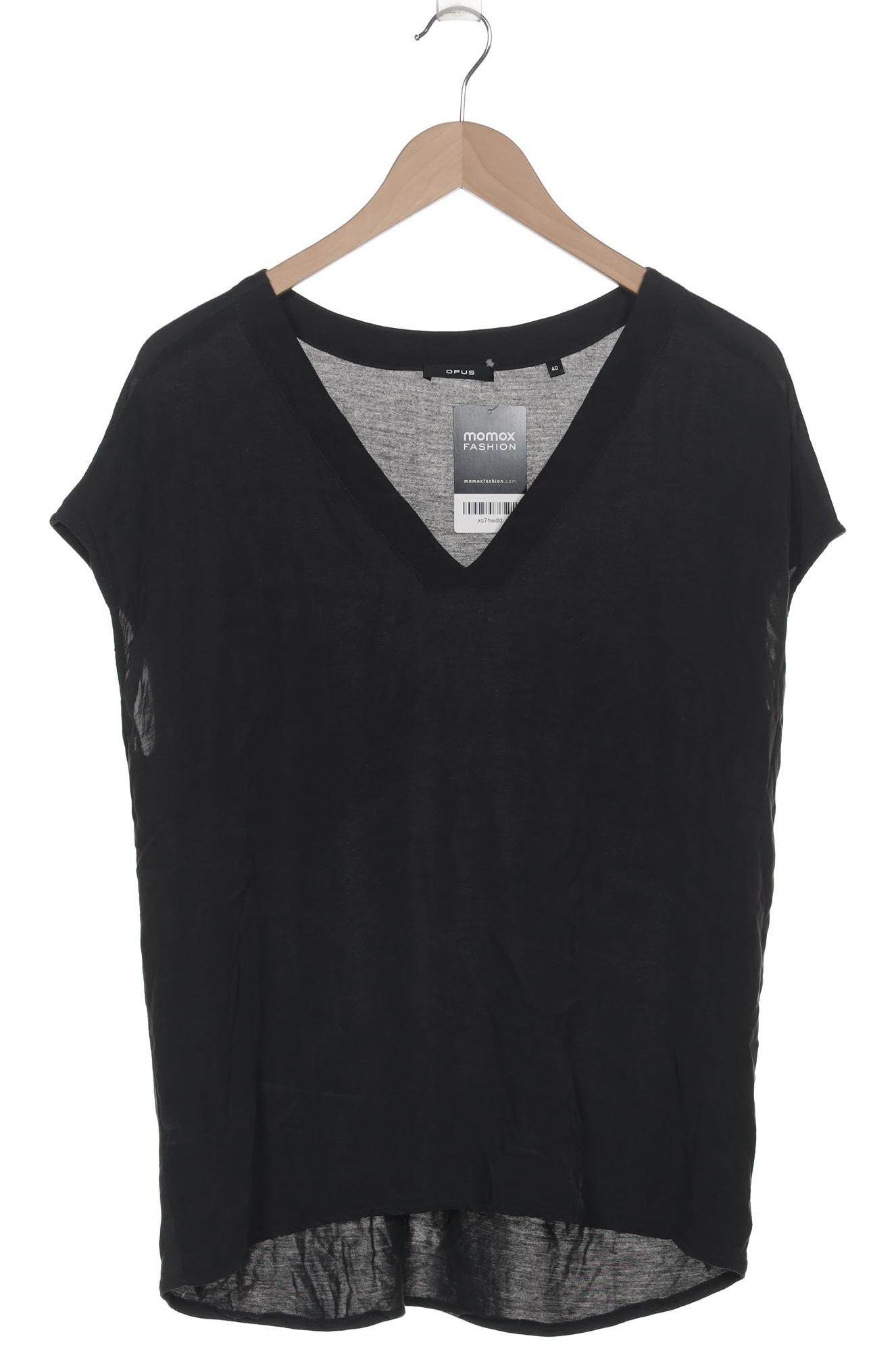 

Opus Damen T-Shirt, schwarz, Gr. 40