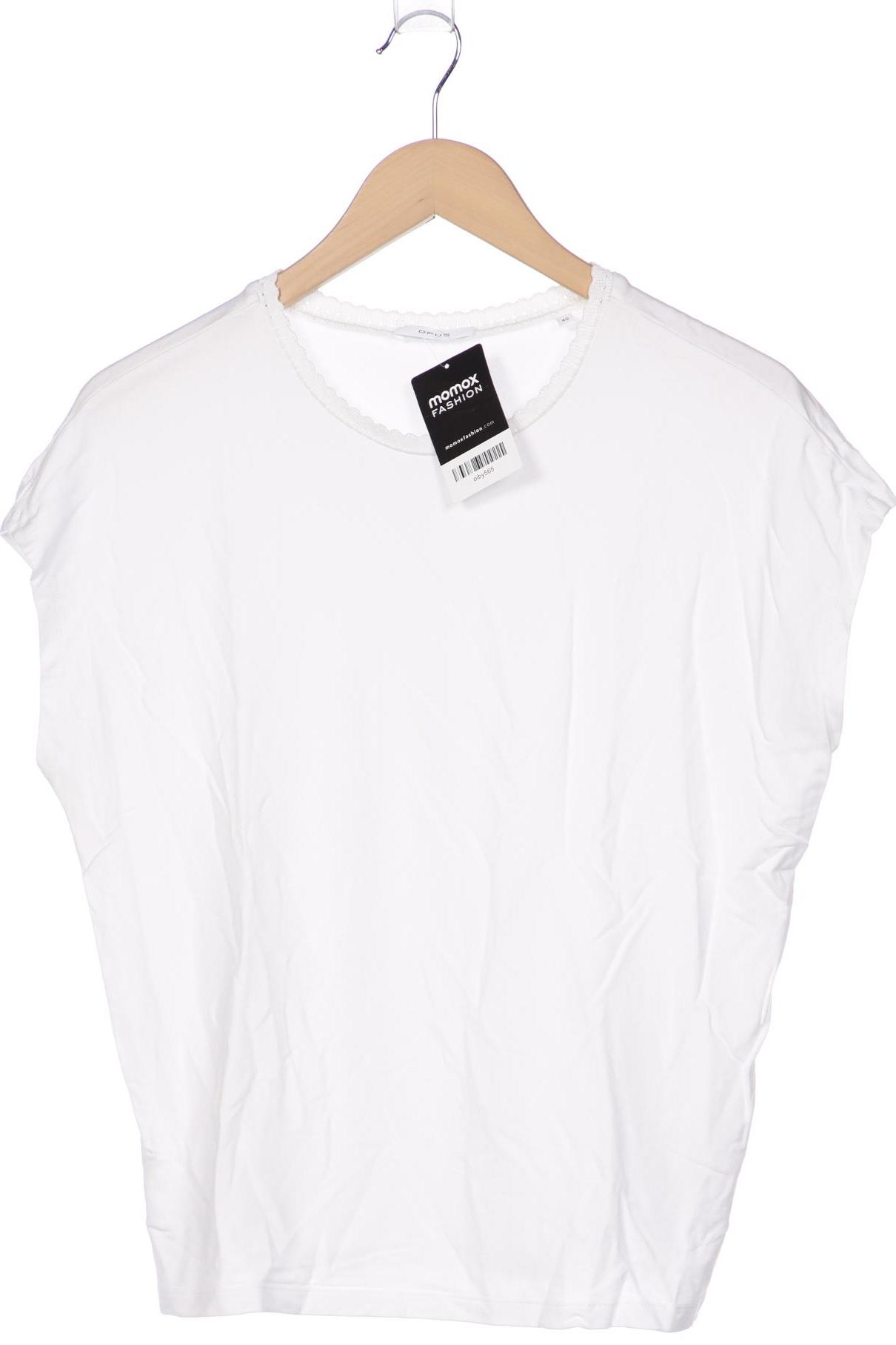 

Opus Damen T-Shirt, weiß, Gr. 40