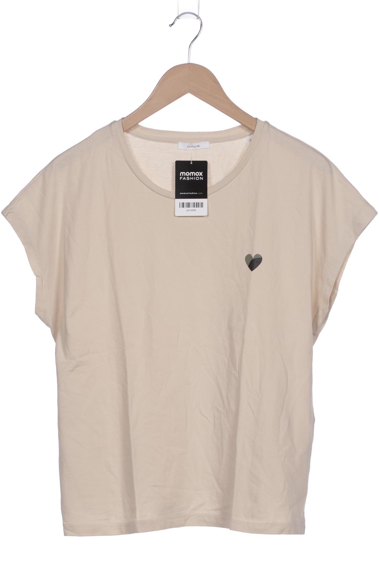 

Opus Damen T-Shirt, beige, Gr. 42