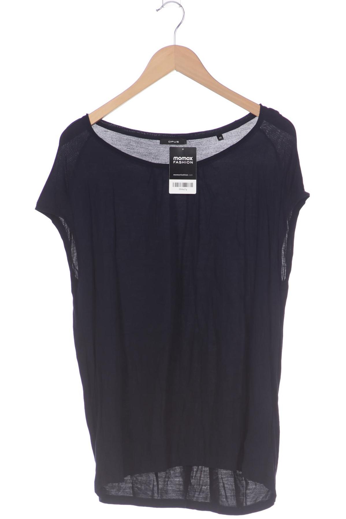 

Opus Damen T-Shirt, marineblau, Gr. 42