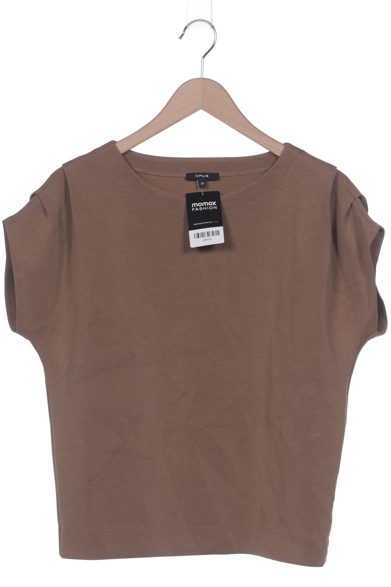 

Opus Damen T-Shirt, braun, Gr. 38
