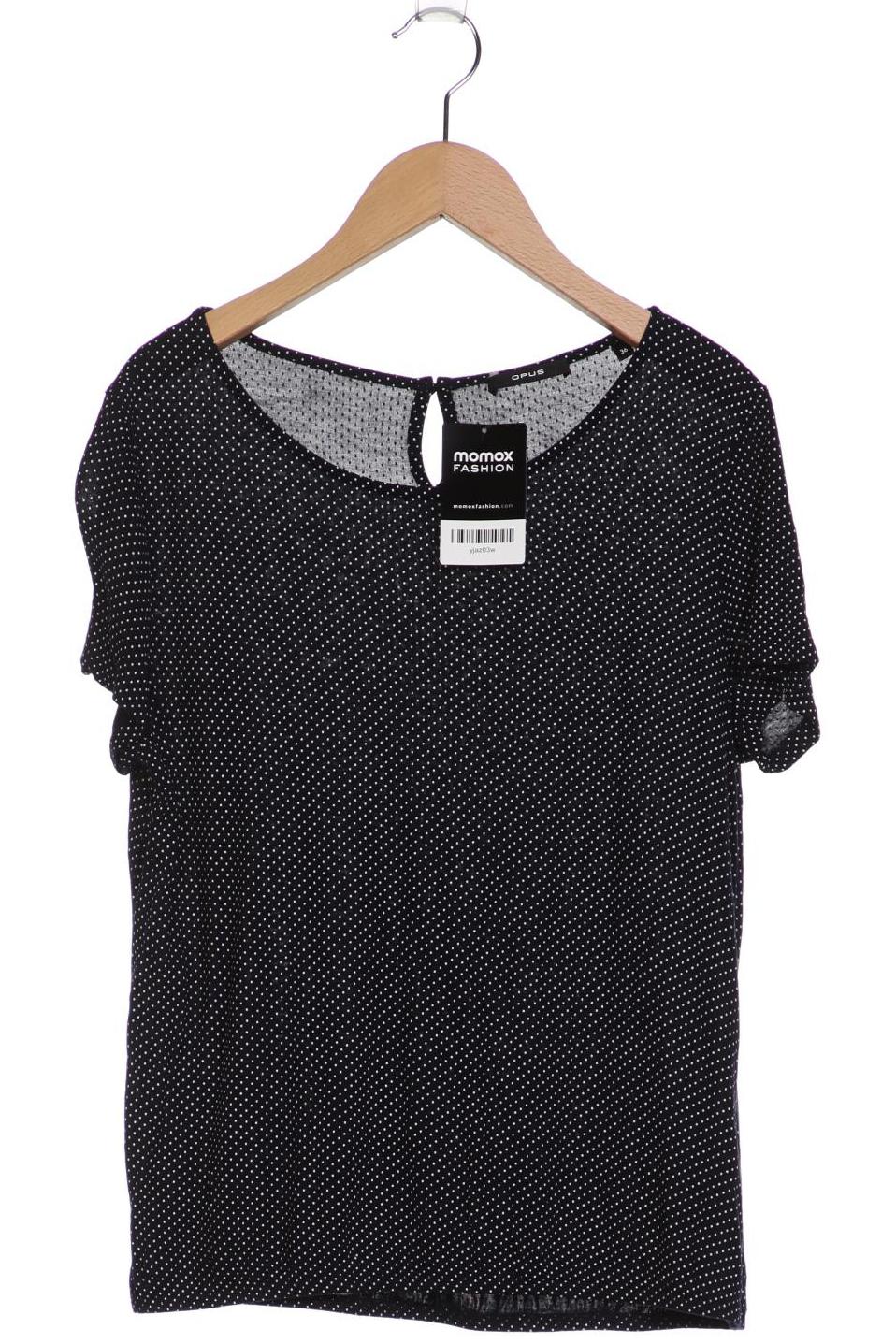 

Opus Damen T-Shirt, marineblau, Gr. 36