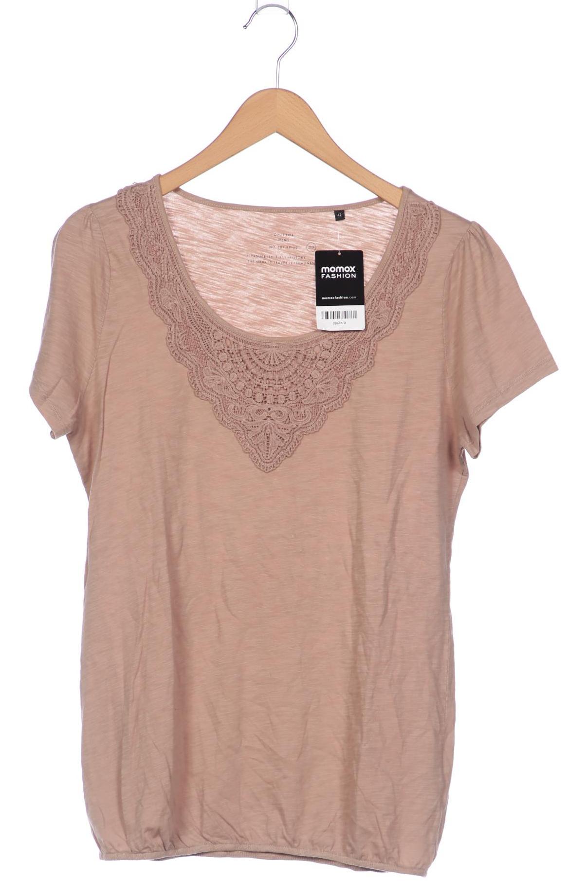 

Opus Damen T-Shirt, beige, Gr. 42
