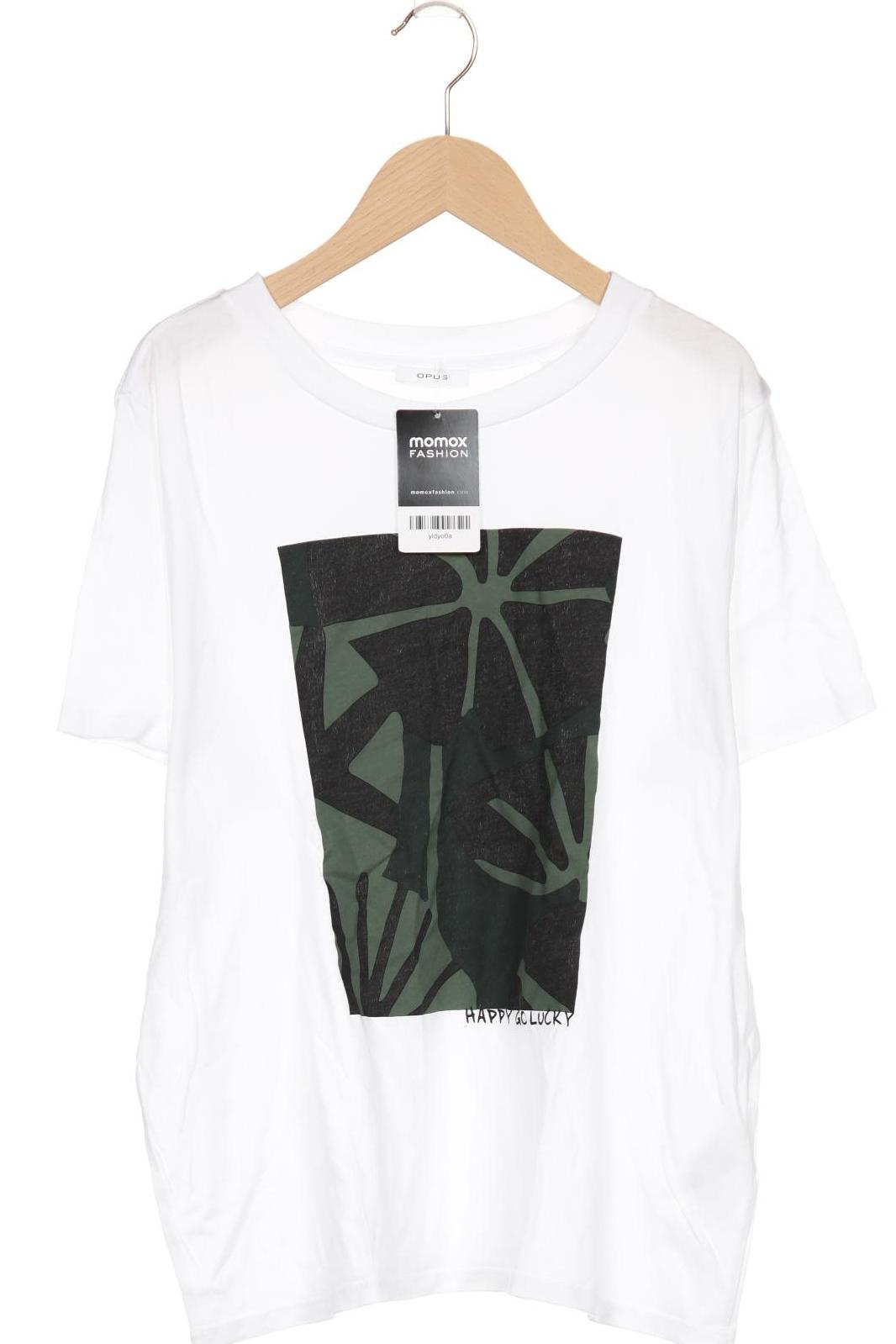 

Opus Damen T-Shirt, weiß, Gr. 40