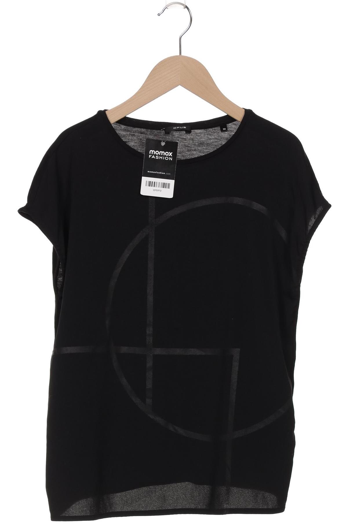 

Opus Damen T-Shirt, schwarz, Gr. 36