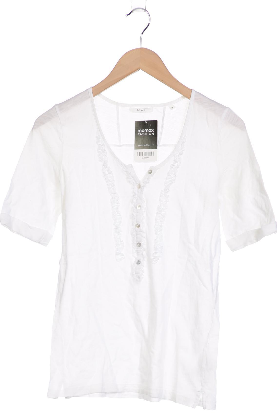 

Opus Damen T-Shirt, weiß, Gr. 38