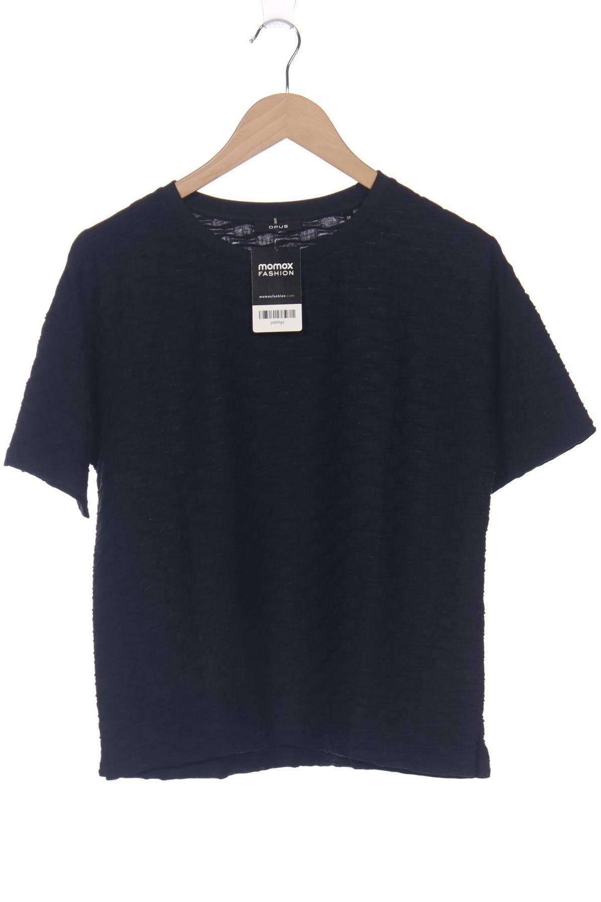 

Opus Damen T-Shirt, marineblau, Gr. 38