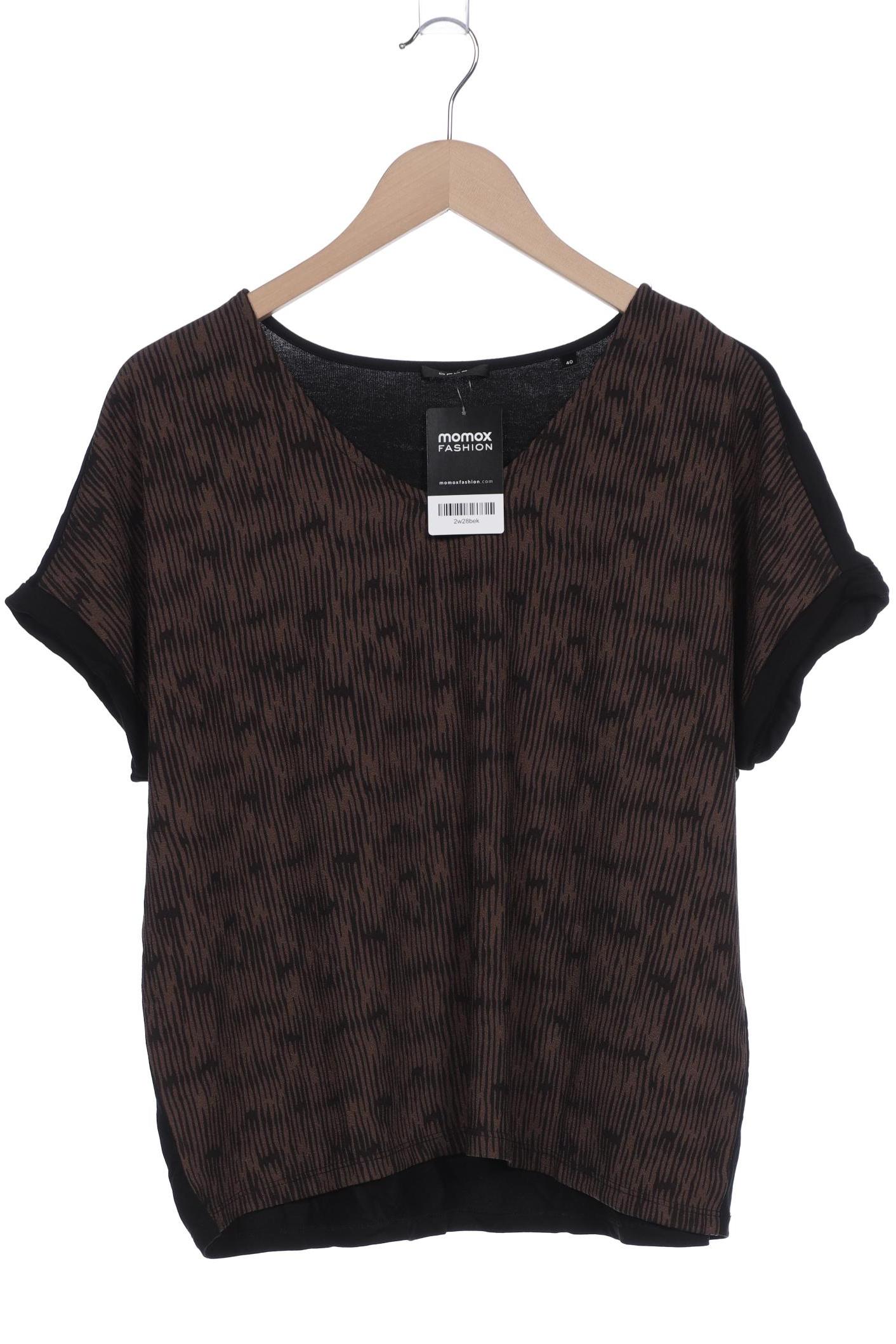 

Opus Damen T-Shirt, braun, Gr. 40