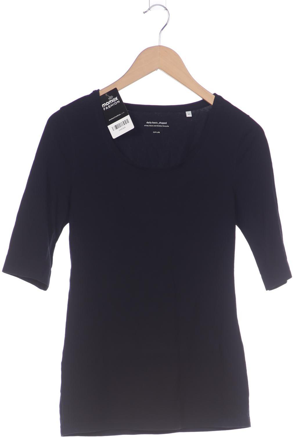

Opus Damen T-Shirt, marineblau, Gr. 40
