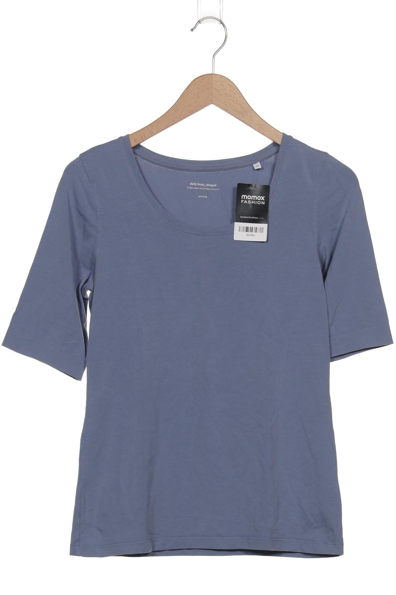 

Opus Damen T-Shirt, blau, Gr. 40