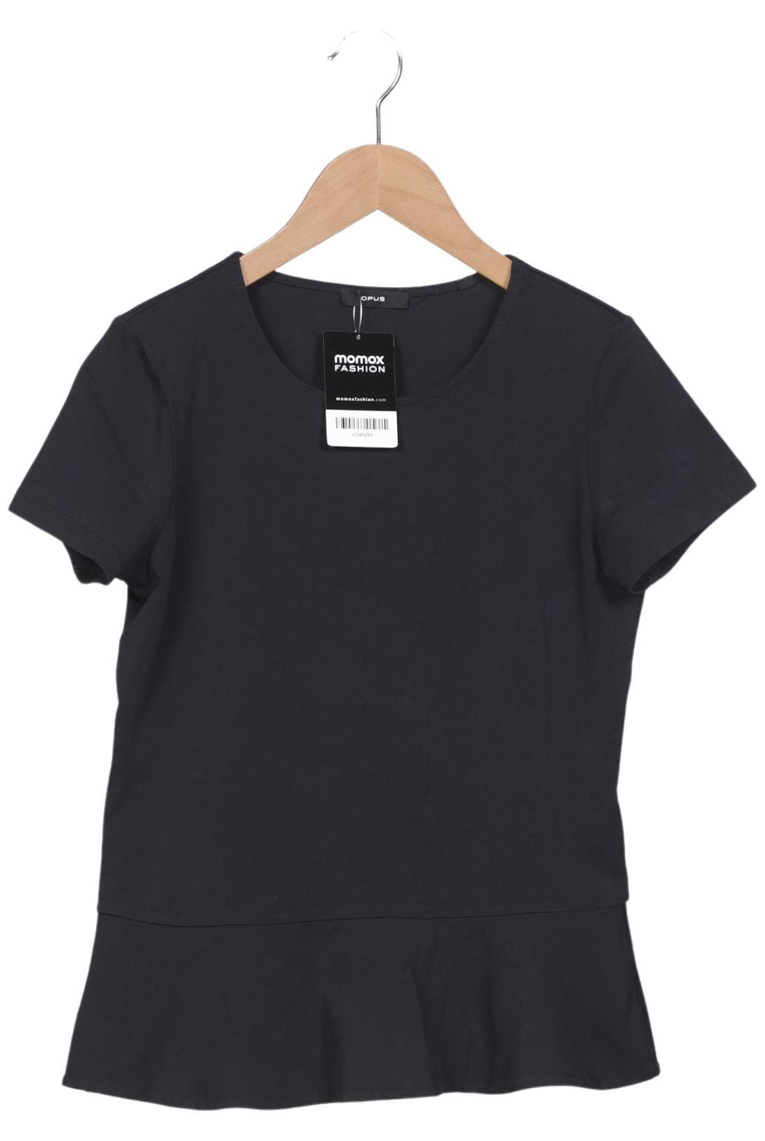 

Opus Damen T-Shirt, marineblau, Gr. 36