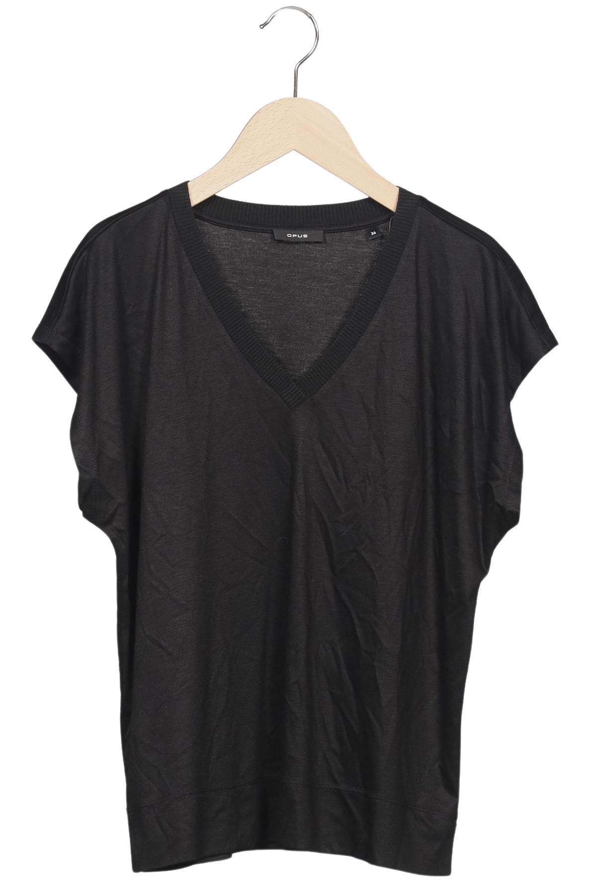 

Opus Damen T-Shirt, schwarz, Gr. 36