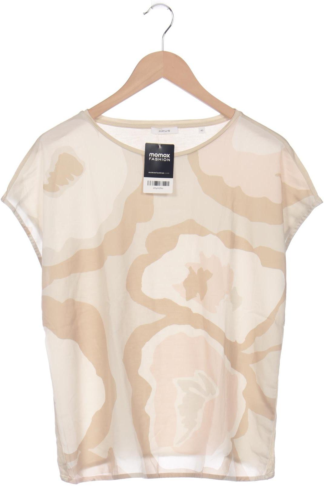 

Opus Damen T-Shirt, cremeweiß, Gr. 40