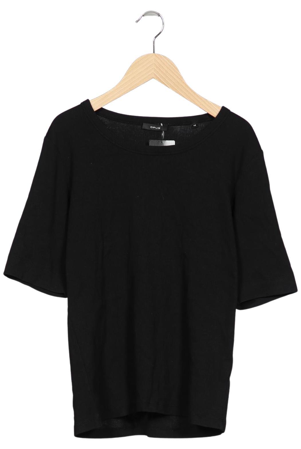 

Opus Damen T-Shirt, schwarz, Gr. 42