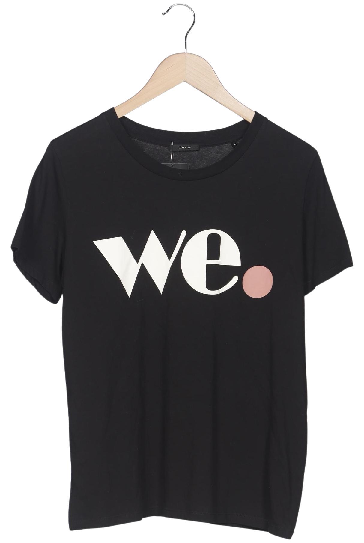 

Opus Damen T-Shirt, schwarz, Gr. 42