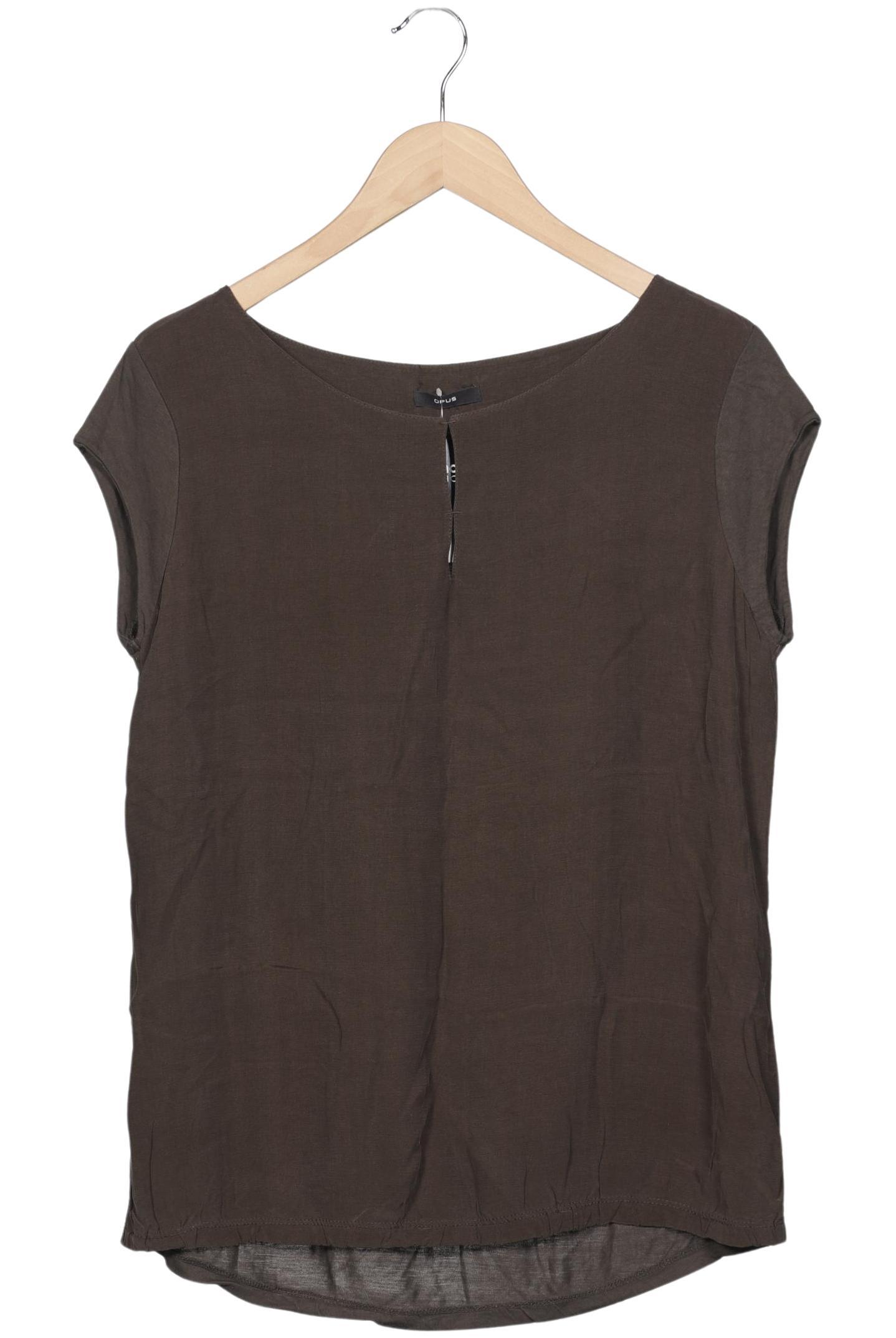

Opus Damen T-Shirt, braun, Gr. 38