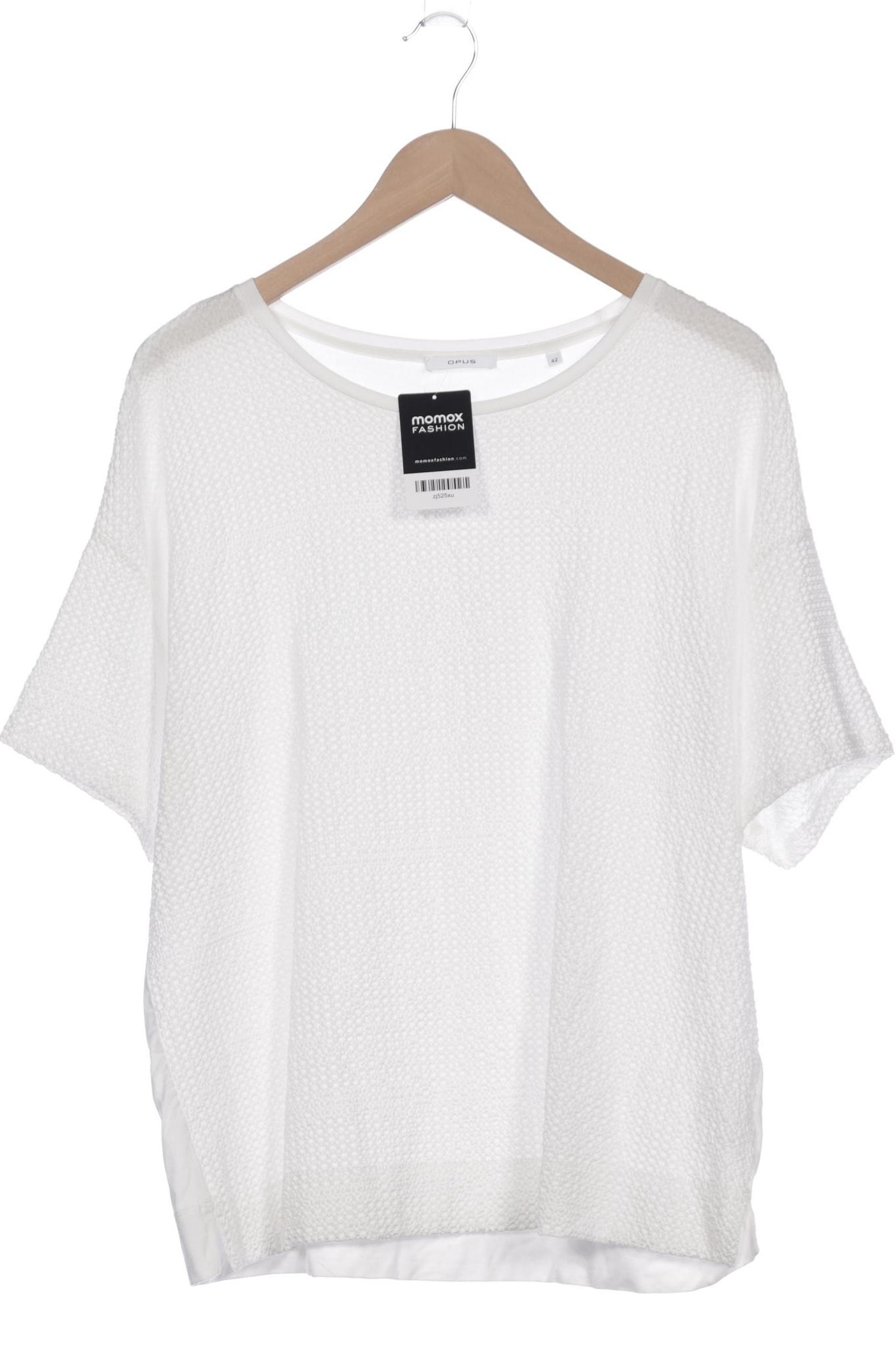 

Opus Damen T-Shirt, weiß, Gr. 42