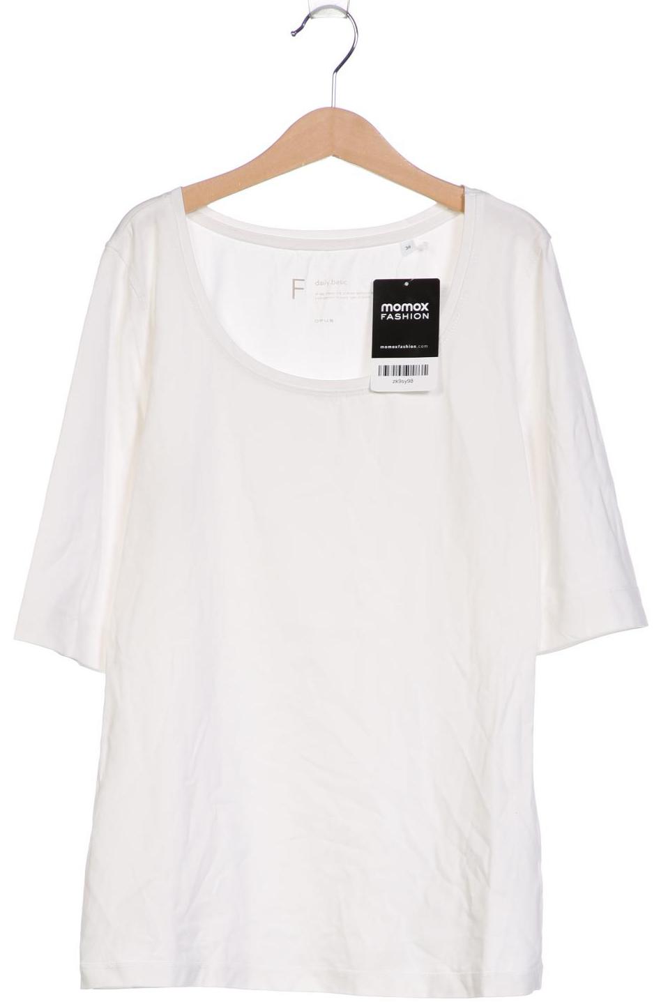 

Opus Damen T-Shirt, weiß, Gr. 36