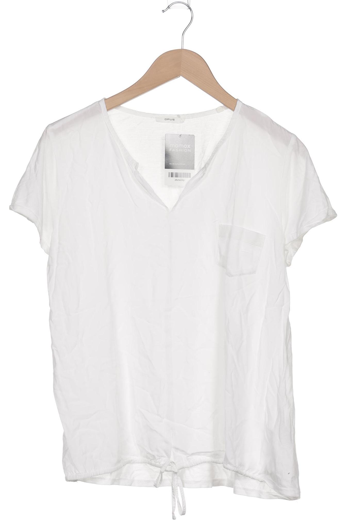 

Opus Damen T-Shirt, weiß, Gr. 40