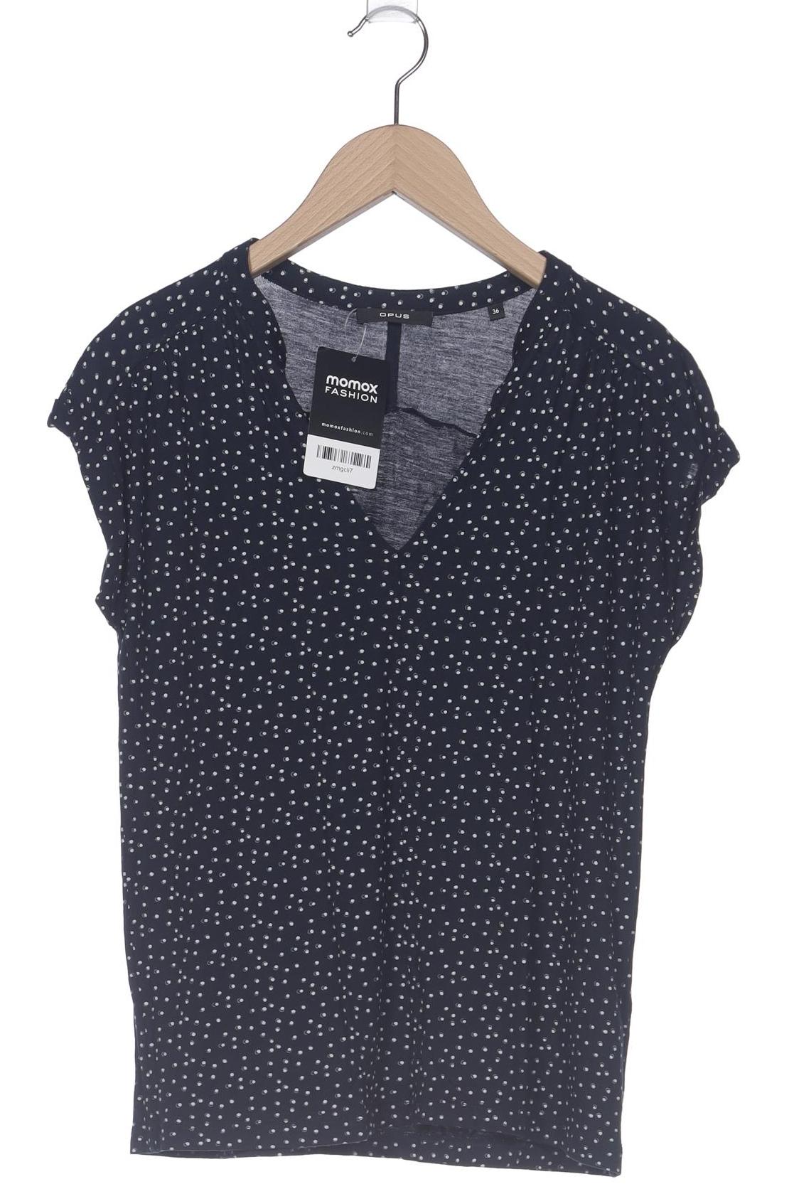 

Opus Damen T-Shirt, marineblau, Gr. 36