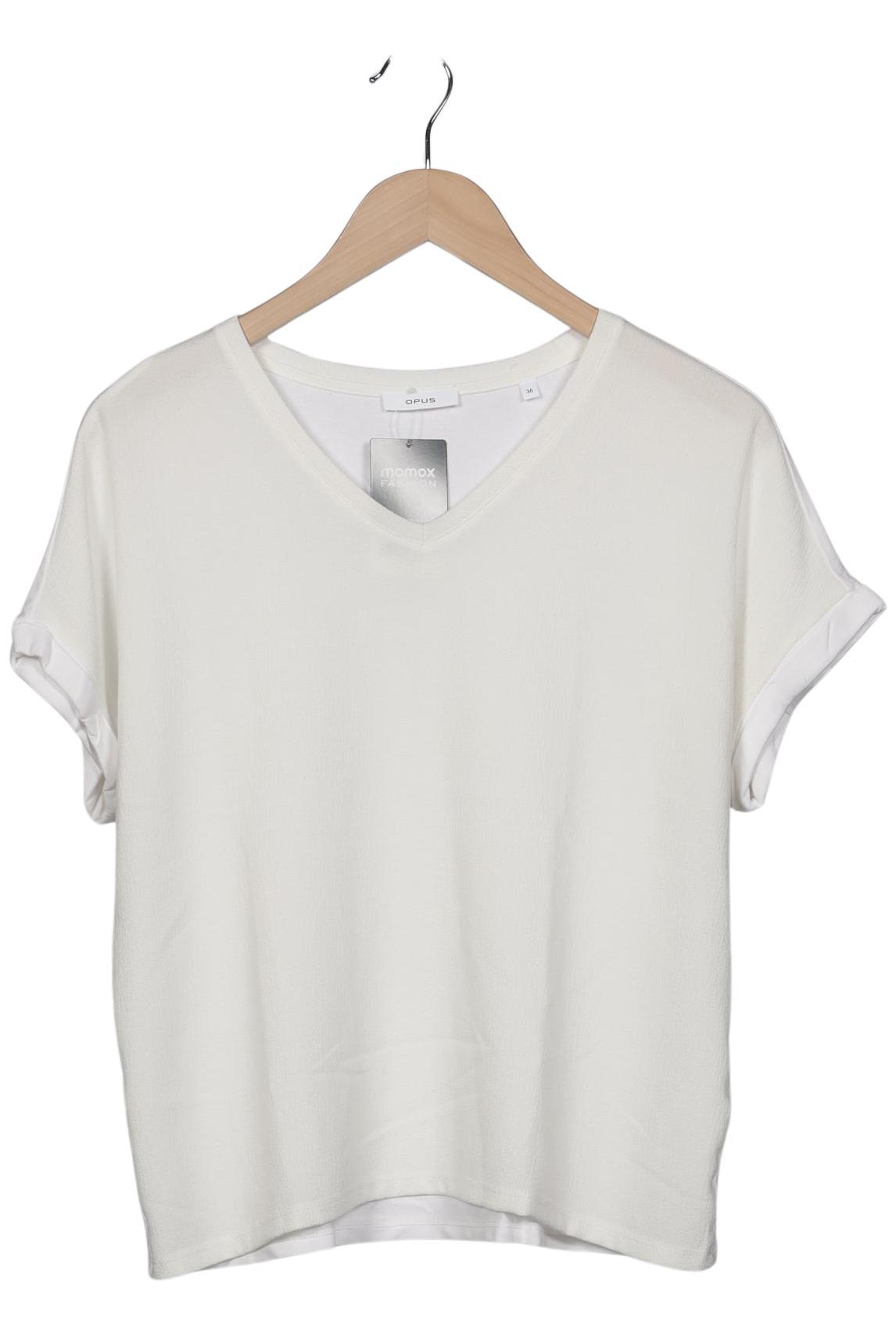 

Opus Damen T-Shirt, weiß, Gr. 36