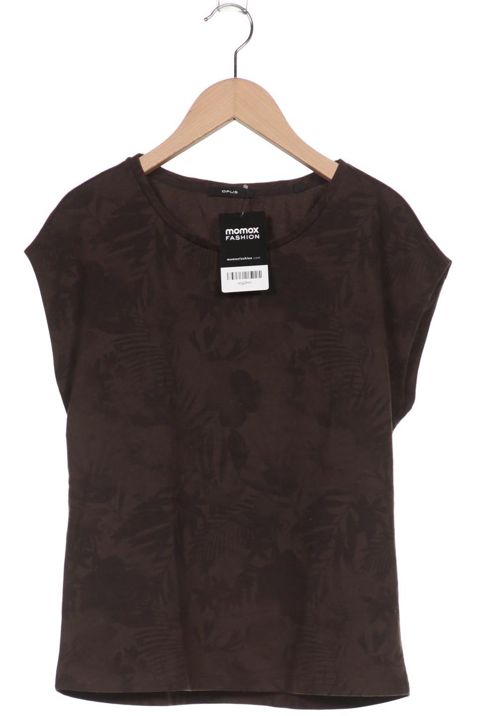 

Opus Damen T-Shirt, braun, Gr. 36