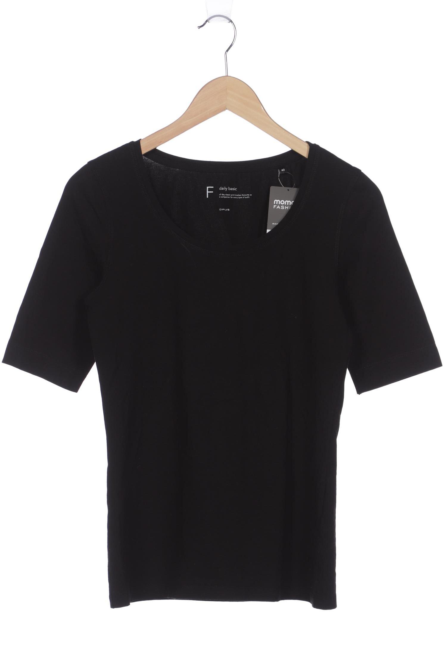 

Opus Damen T-Shirt, schwarz, Gr. 40