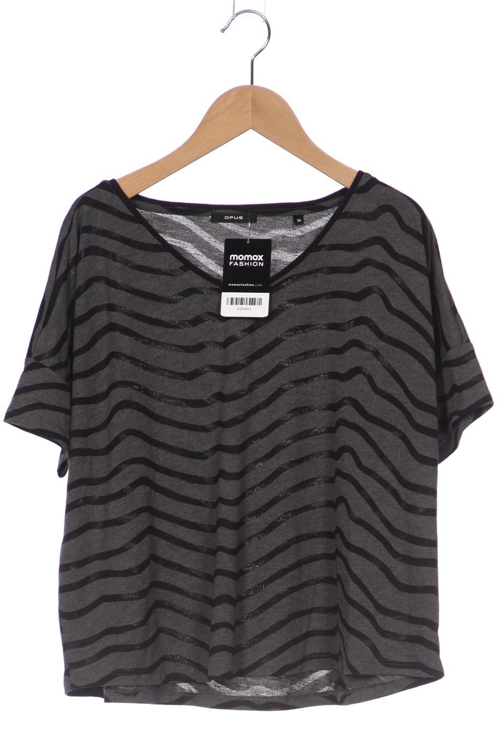 

Opus Damen T-Shirt, grau, Gr. 36