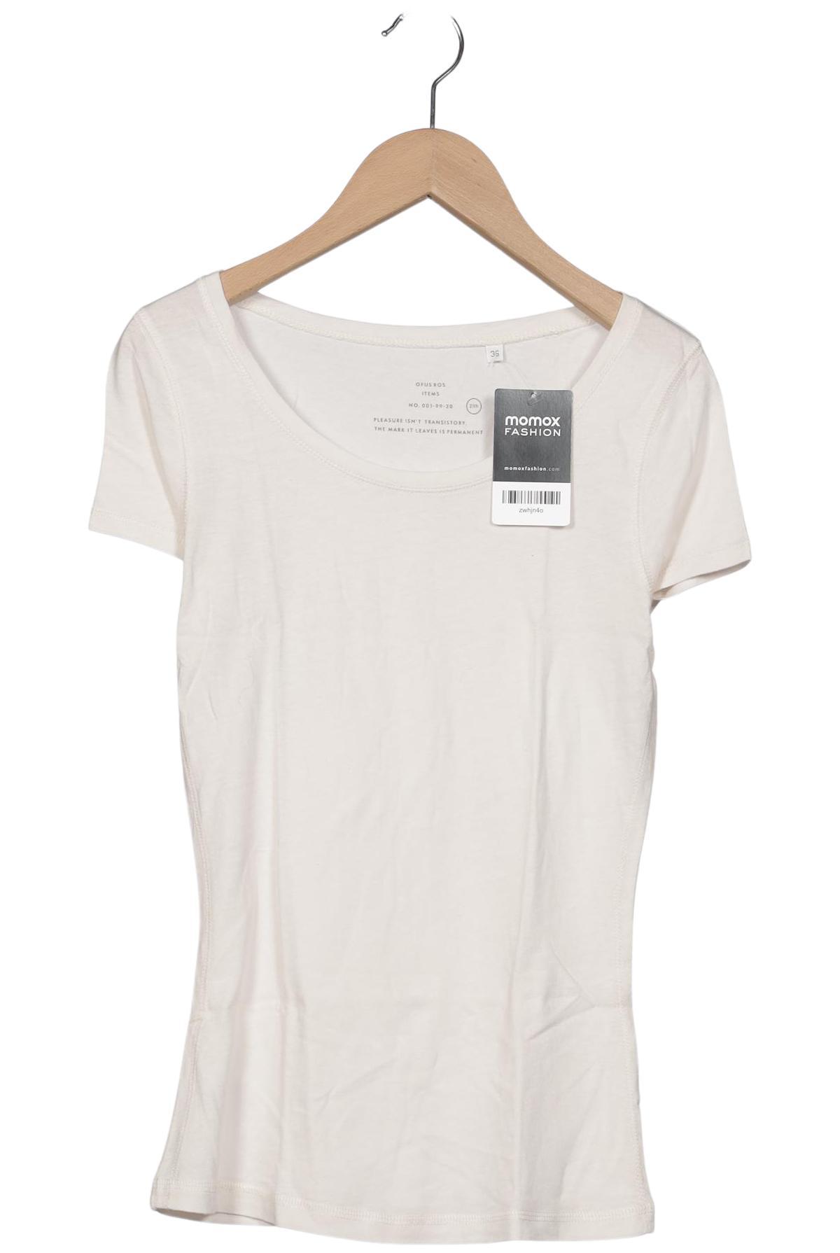 

Opus Damen T-Shirt, cremeweiß, Gr. 36