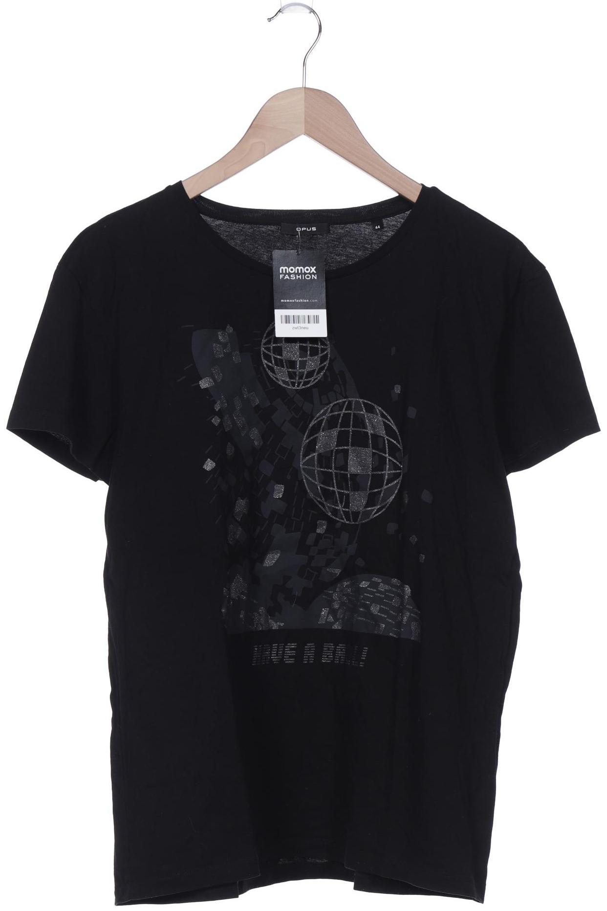 

Opus Damen T-Shirt, schwarz, Gr. 44