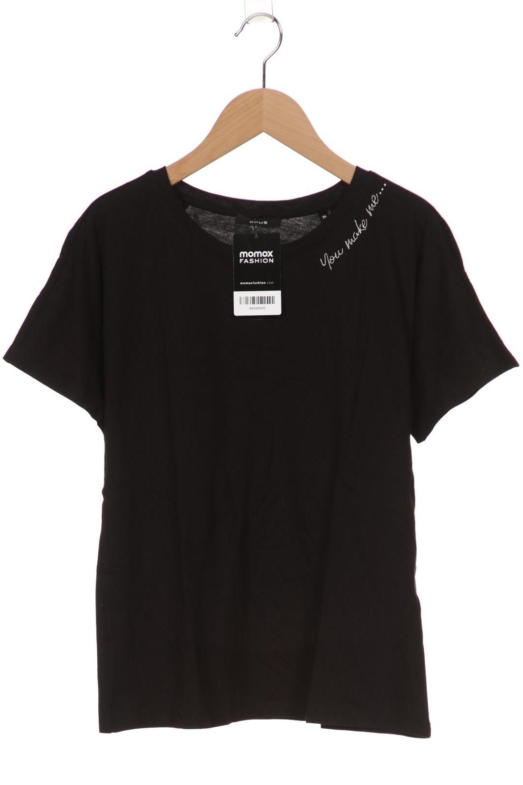 

Opus Damen T-Shirt, schwarz, Gr. 36