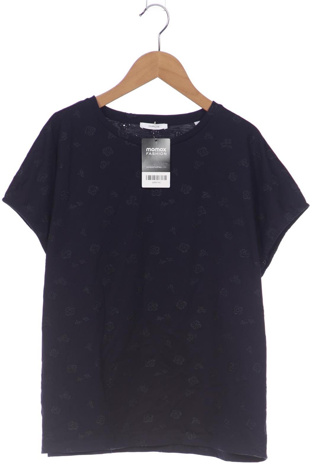 

Opus Damen T-Shirt, marineblau, Gr. 42