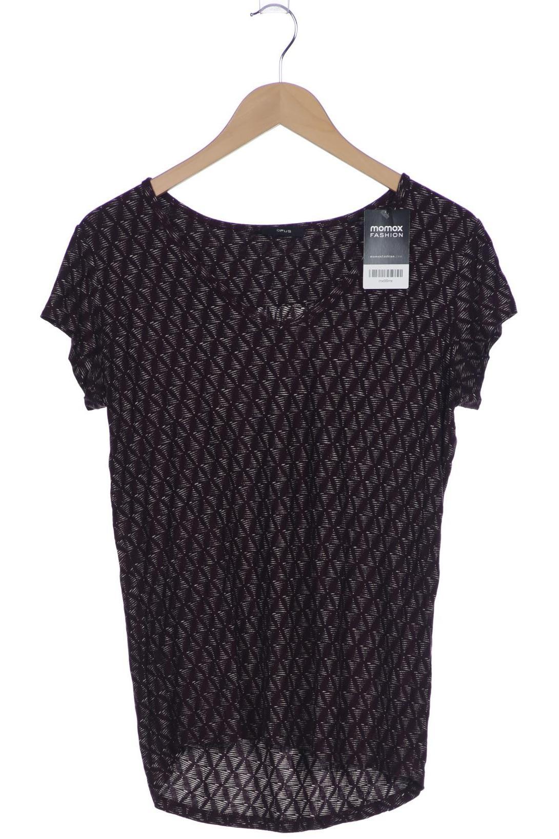 

Opus Damen T-Shirt, bordeaux, Gr. 40