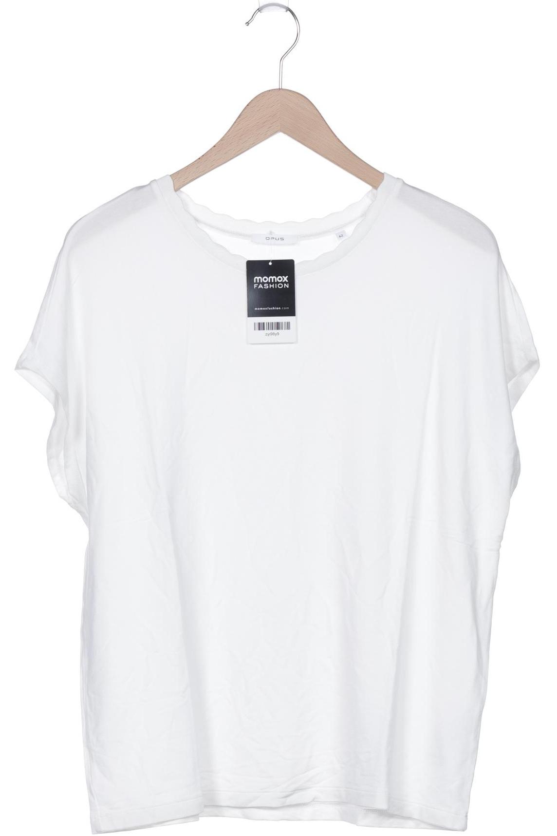 

Opus Damen T-Shirt, weiß, Gr. 42