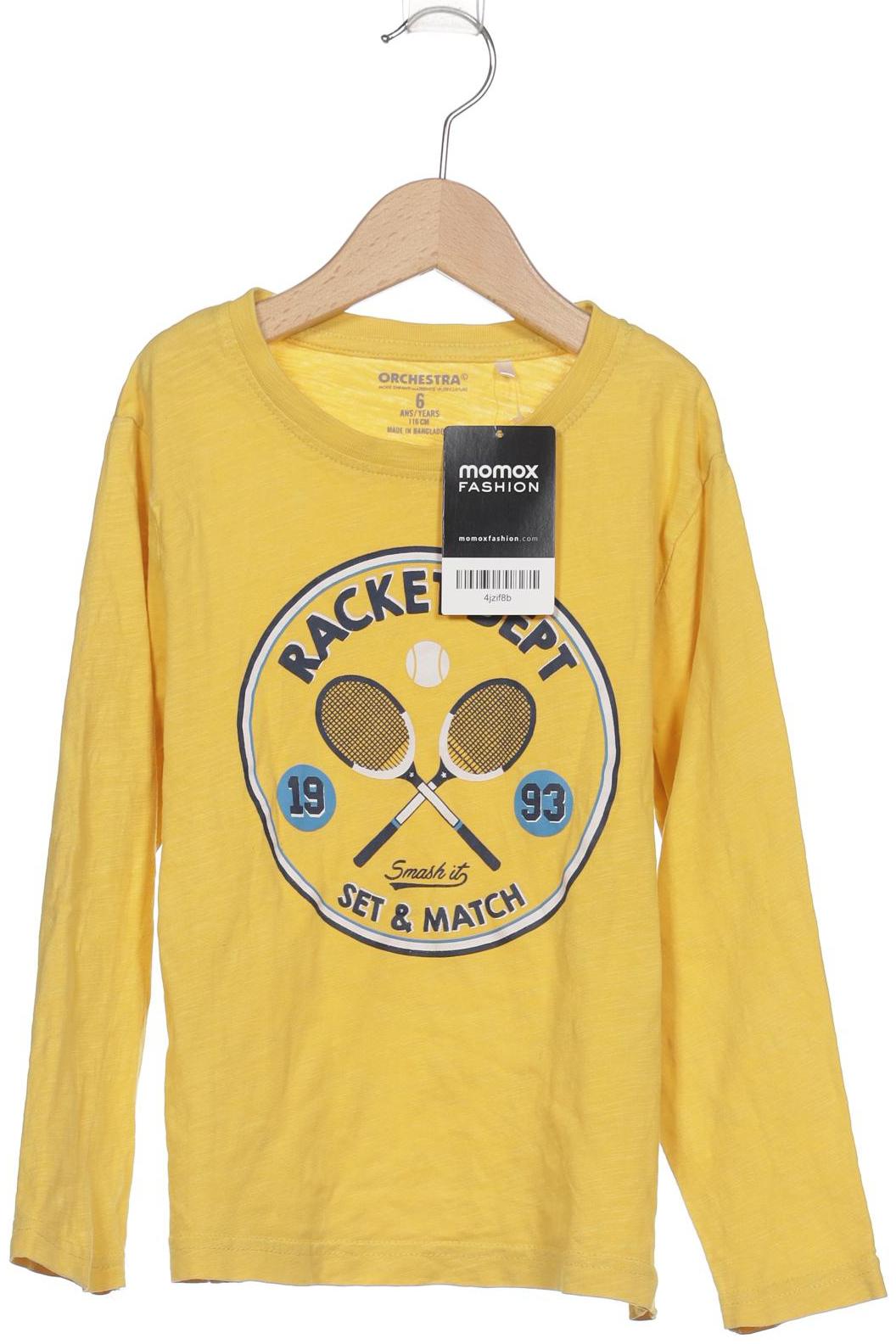 

Orchestra Herren Langarmshirt, gelb, Gr. 116
