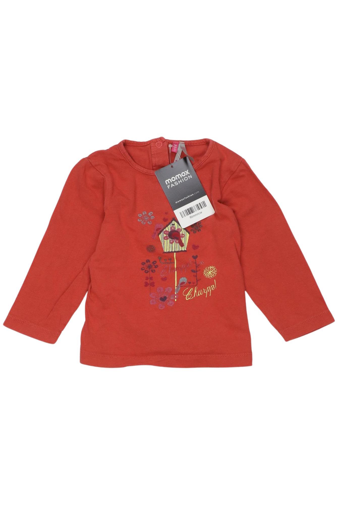 

Orchestra Mädchen Langarmshirt, rot, Gr. 74