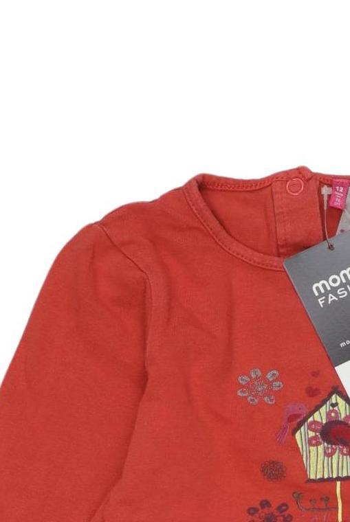 Thumbnail - Orchestra Mädchen Langarmshirt, rot, Gr. 74