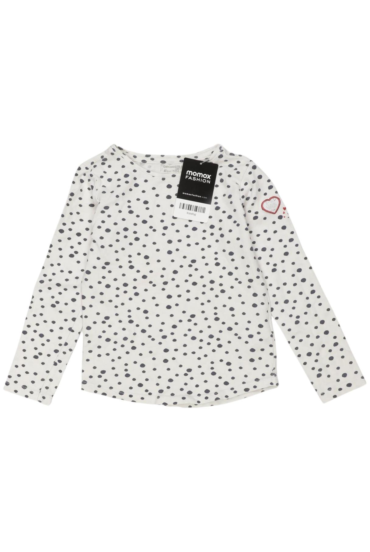 

Orchestra Mädchen Langarmshirt, weiß, Gr. 104