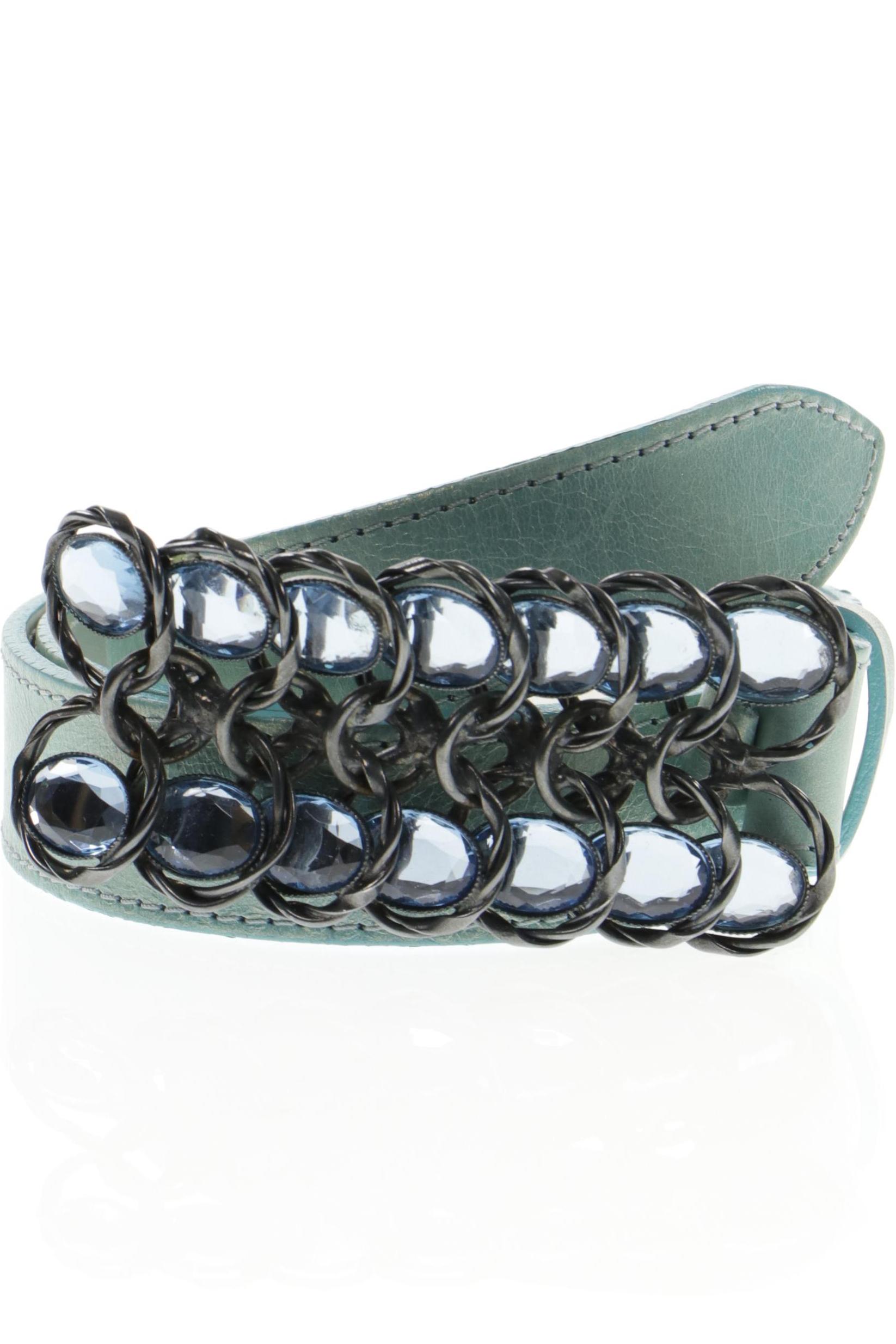 

Orciani Damen Gürtel, blau, Gr. 85