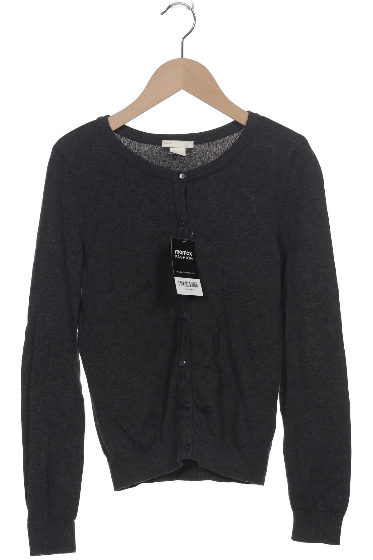 

Organic Basics Damen Strickjacke, grau, Gr. 34