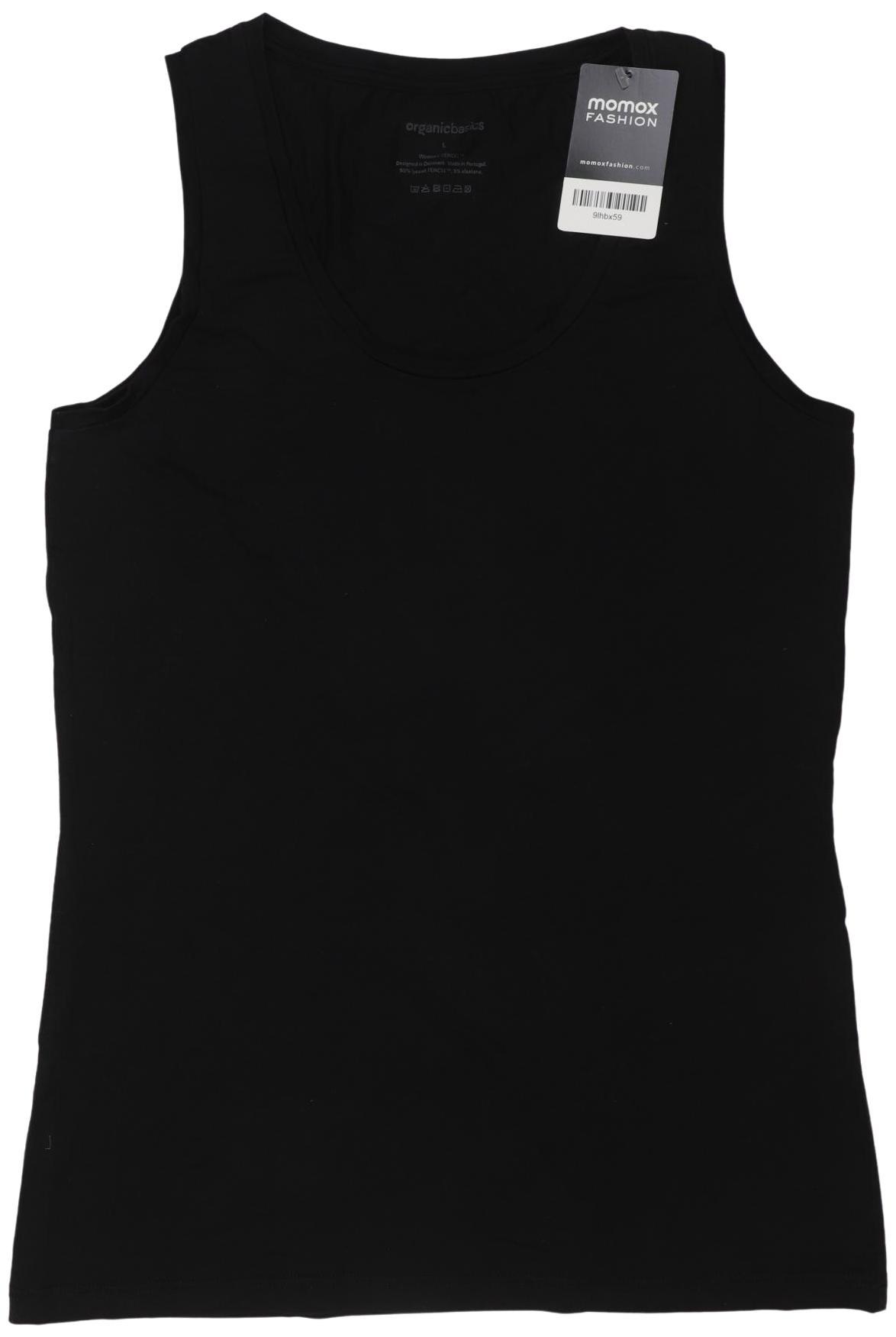 

Organic Basics Damen Top, schwarz, Gr. 42