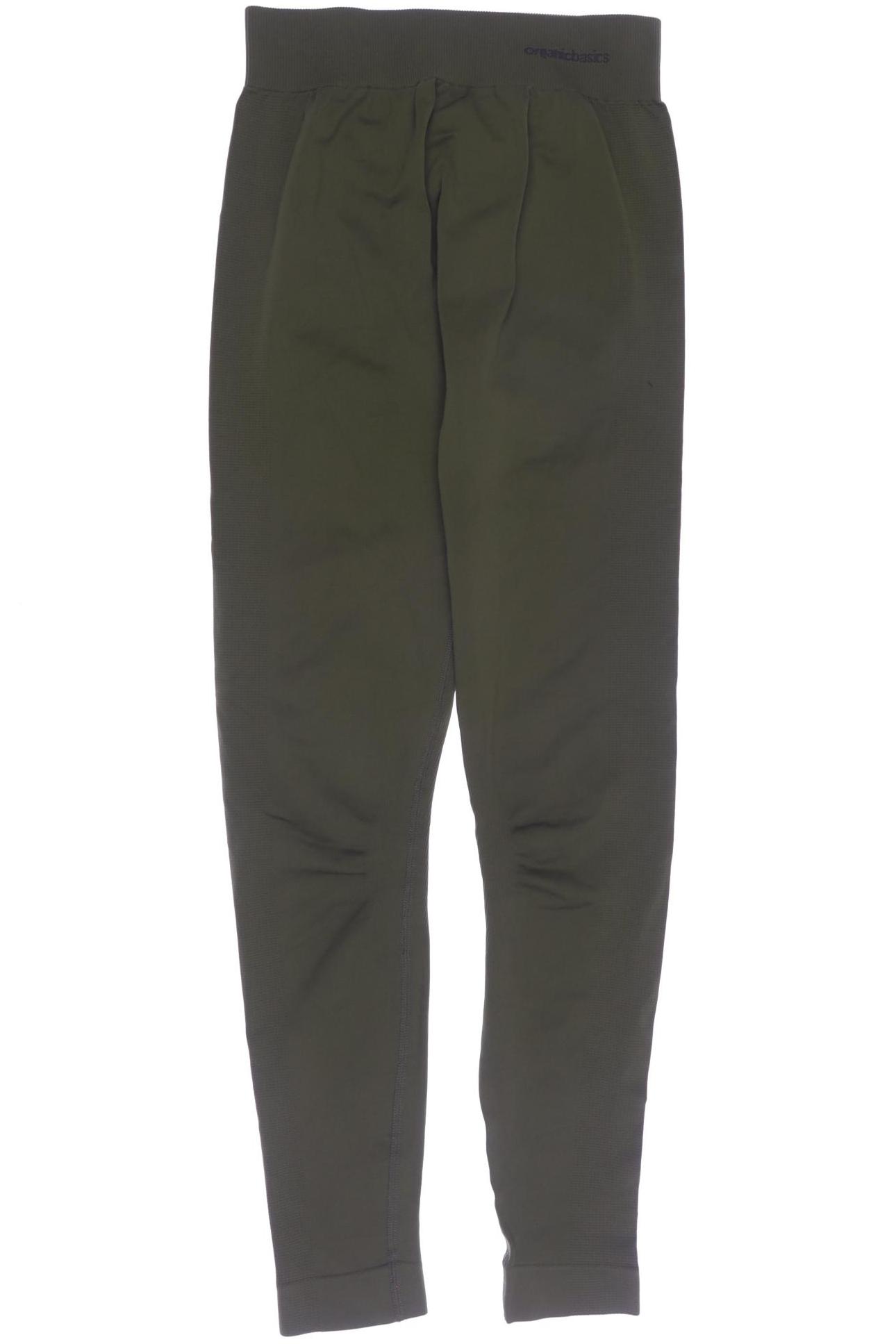 

Organic Basics Damen Stoffhose, grün, Gr. 0