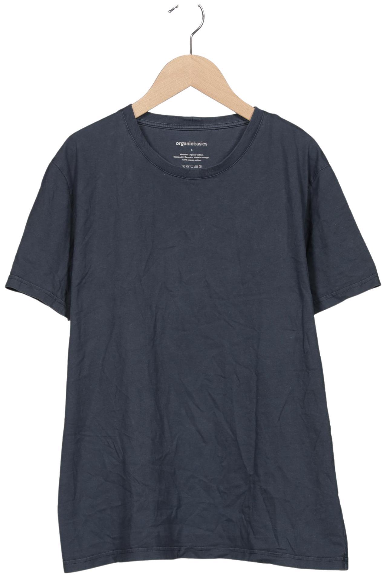 

Organic Basics Damen T-Shirt, marineblau, Gr. 42