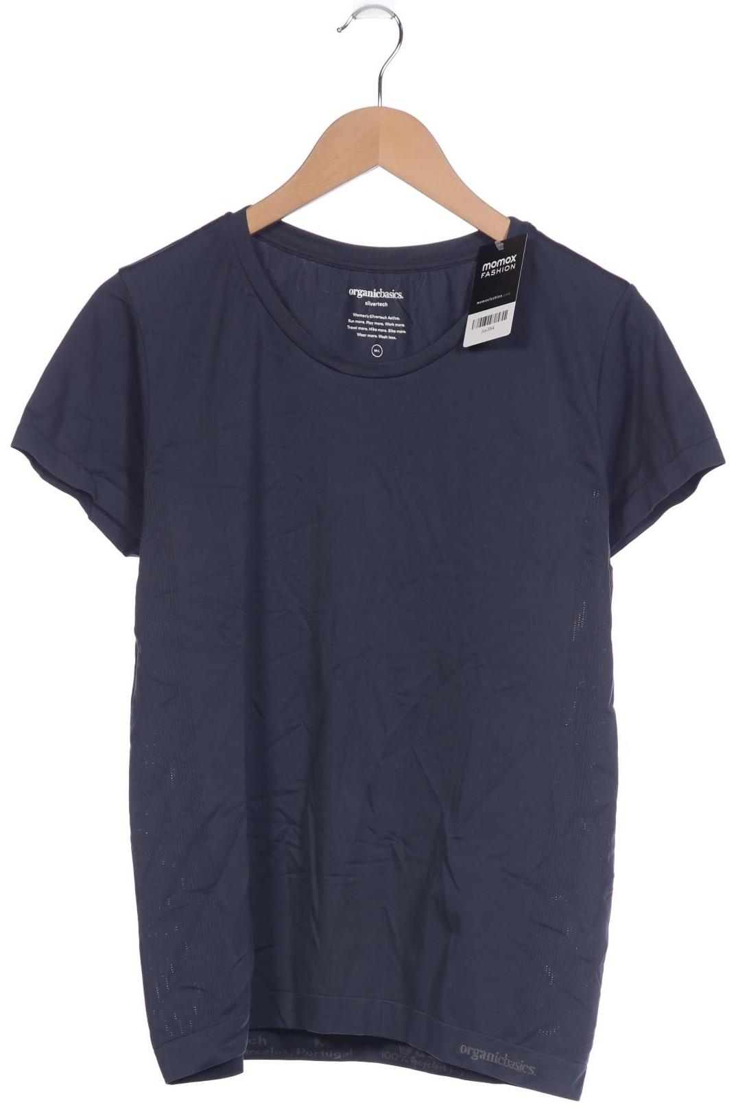 

Organic Basics Damen T-Shirt, grau, Gr. 38