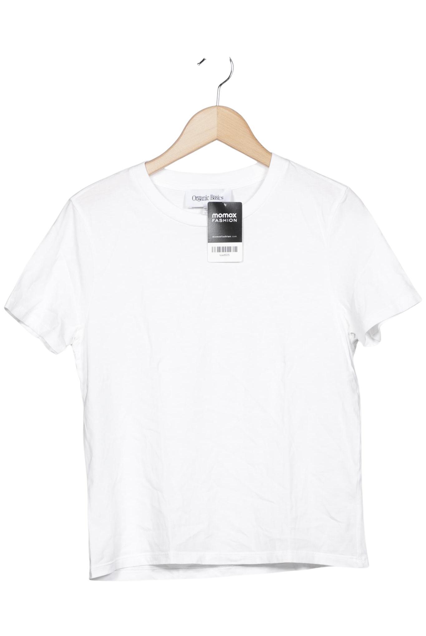 

Organic Basics Damen T-Shirt, weiß, Gr. 36