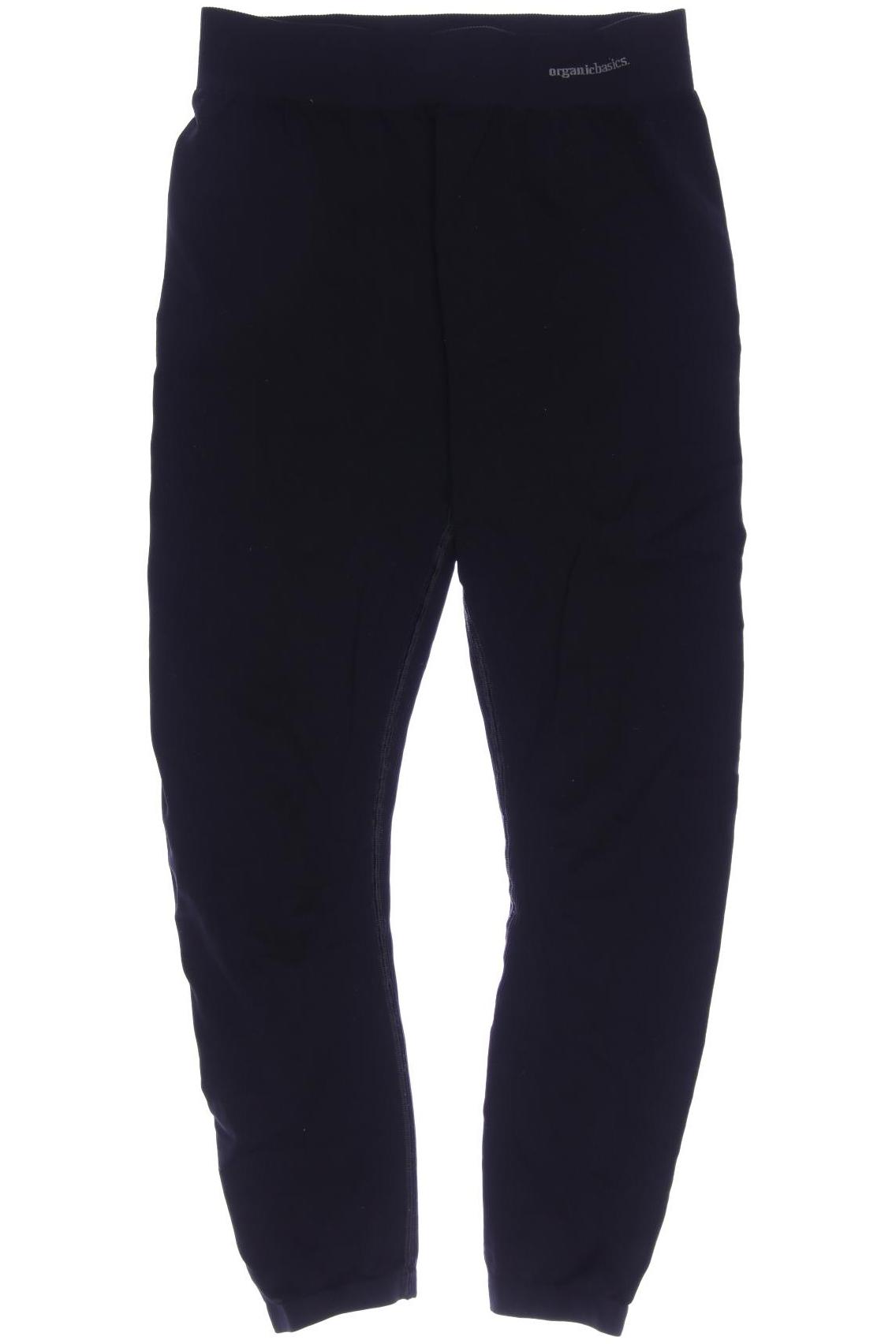 

Organic Basics Damen Stoffhose, schwarz