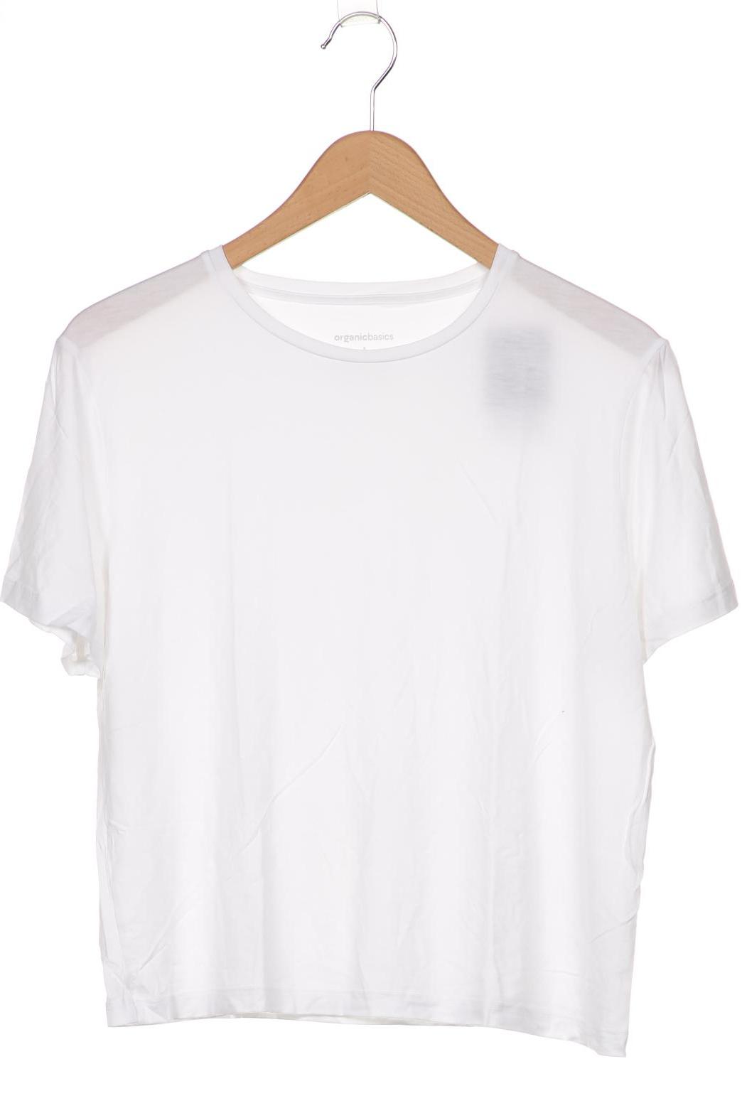 

Organic Basics Damen T-Shirt, weiß