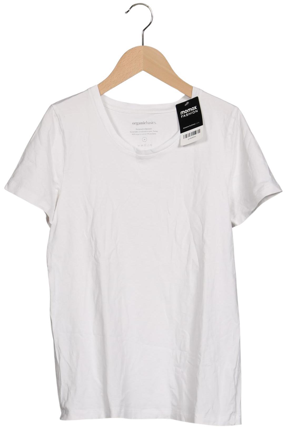 

Organic Basics Damen T-Shirt, weiß, Gr. 38