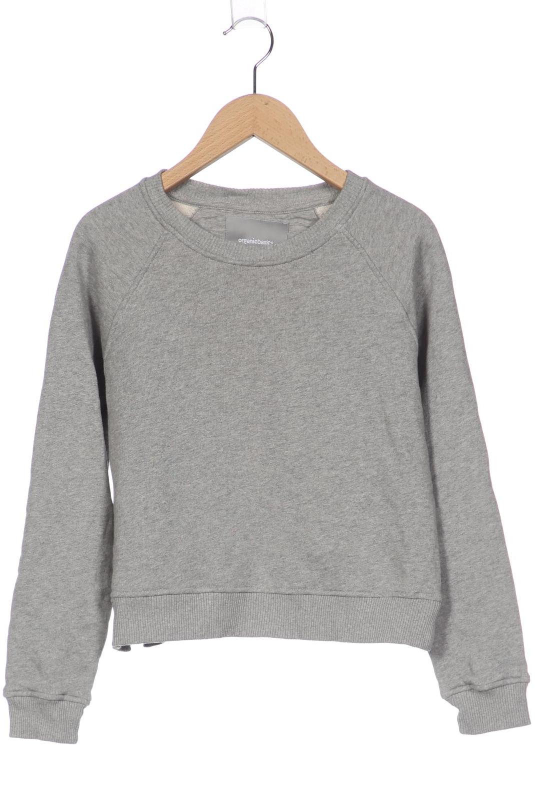 

Organic Basics Damen Sweatshirt, grau, Gr. 34